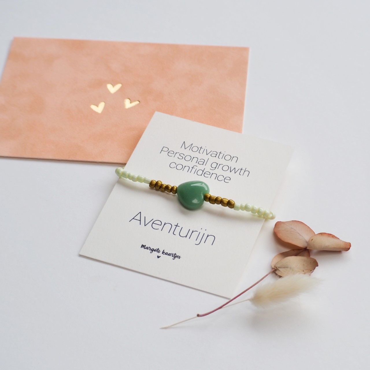 Armbandje - Aventurijn edelsteen